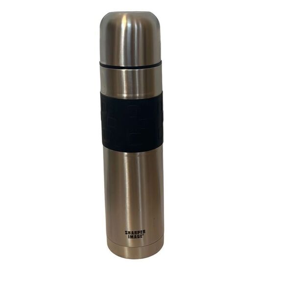 Sharper Image EUC Stainless Steel Thermos - Picture 1 of 4